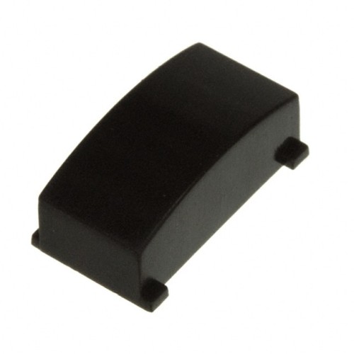 CAP PUSHBUTTON RECTANGULAR BROWN