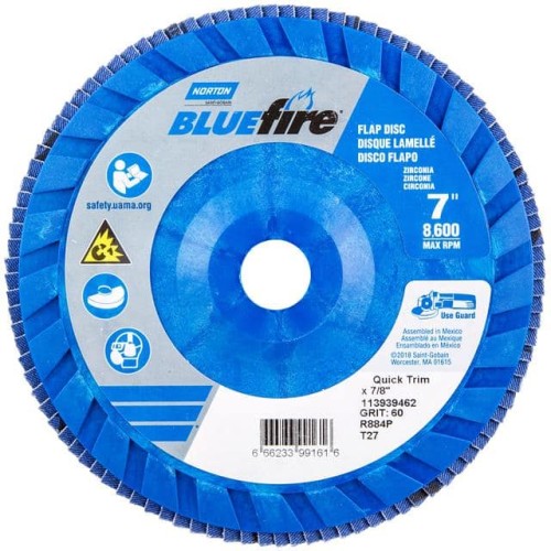 7 x 7/8 In. BlueFire Plastic Fla