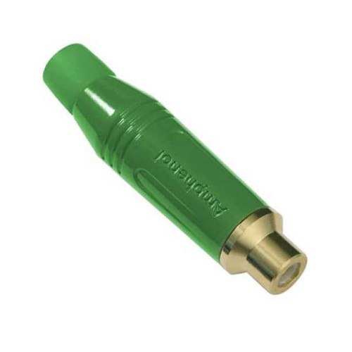 CONN RCA JACK GREEN