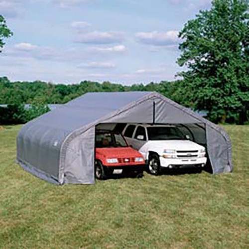 PEAK STYLE SHELTER, 22X20X12, GR