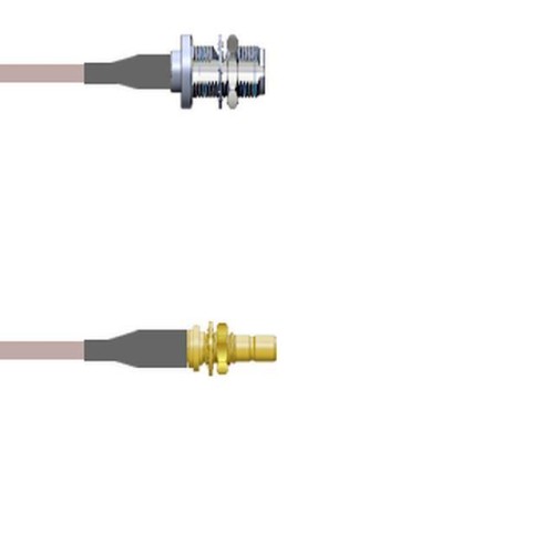CBL ASSY SMB-N JACK RG316 DB 3"