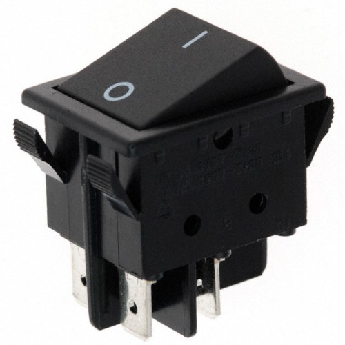 SWITCH ROCKER DPST 16A 125V