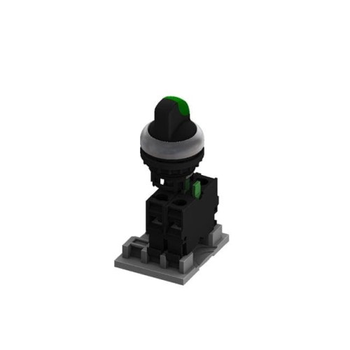 SELEC-THUMB-3POS LR RTN-1A-LED-G