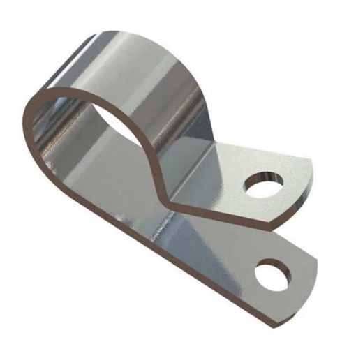 CBL CLAMP P-TYPE SILVER FASTENER