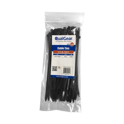 SELF-LOCKING CABLE TIE CT3 BLACK