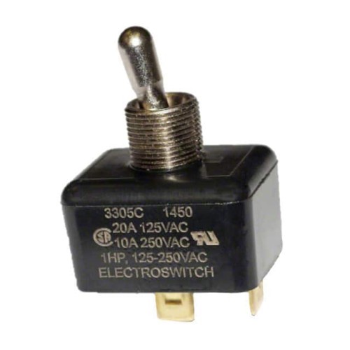 SWITCH TOGGLE SPST 6A 125V