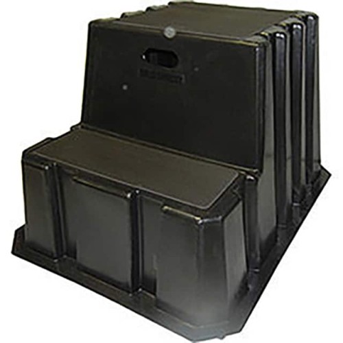 2 STEP NESTABLE PLASTIC STEP STA