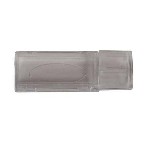 BOX ABS CLEAR 2.028"L X 0.709"W