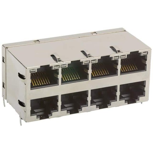 CONN JACK 8PORT 100 BASE-T PCB
