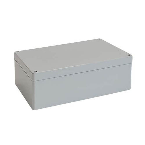 BOX PLAS GRAY 4.724"L X 3.150"W