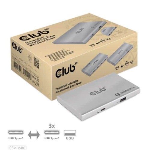 THUNDERBOLT 4 PO5IN1HUBSMPOSI