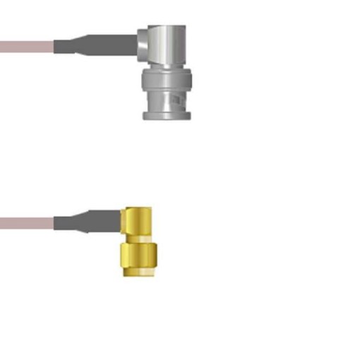 CBL ASSY BNC-SMA PLUG RG316 9'