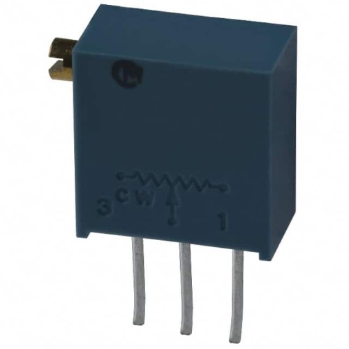 TRIMMER 500KOHM 0.5W PC PIN SIDE