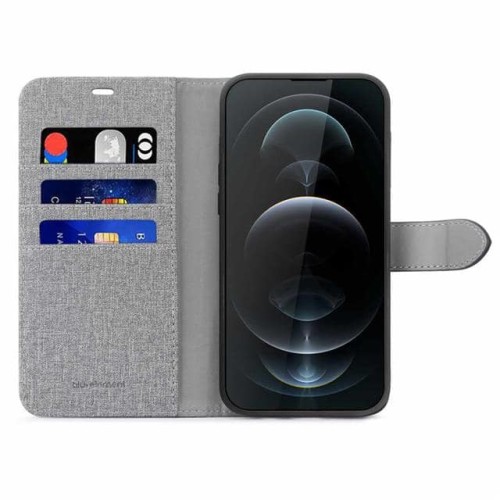 2IN1FOLIOIPHONE13PROMAXGRAY/BLAC