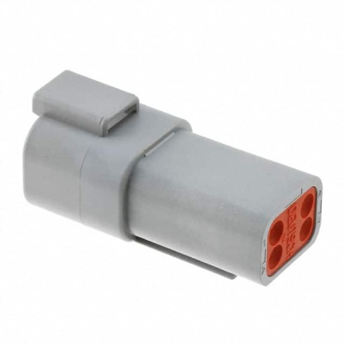 CONN RCPT HSG 4POS