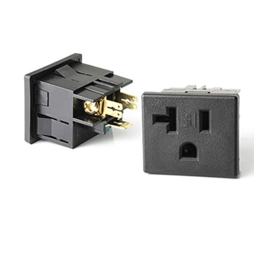 NEMA 5-20R SNAP IN