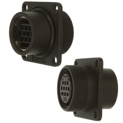 CONN RCPT HSG FMALE 10POS PNL MT