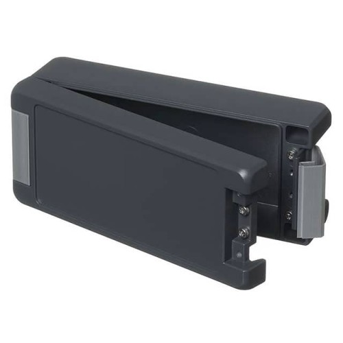 BOX ALUM GRAY 7.835"L X 3.386"W