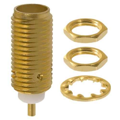 CONN SMA JACK STR 50 OHM SOLDER