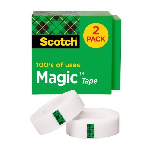 SCOTCH MAGIC TAPE 810K2, 3/4 IN