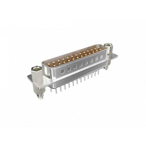D-SUB, 25 PIN PLUG, VERTICAL, SO