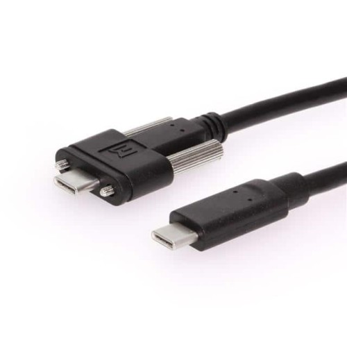 USB 3.1 TYPE-C TO C DUAL SCREW L