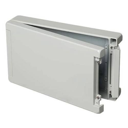 BOX ALUM GRAY 11.772"L X 6.811"W