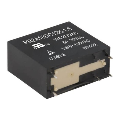 RELAY DPST 10A 12V