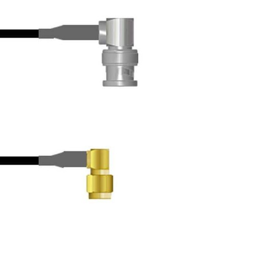 CBL ASSY BNC-SMA PLUG RG174 36"