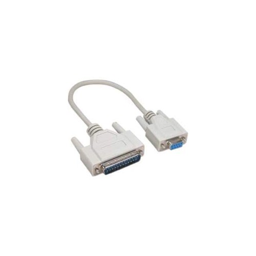 6Ft DB9-F/DB25-M Serial Cable