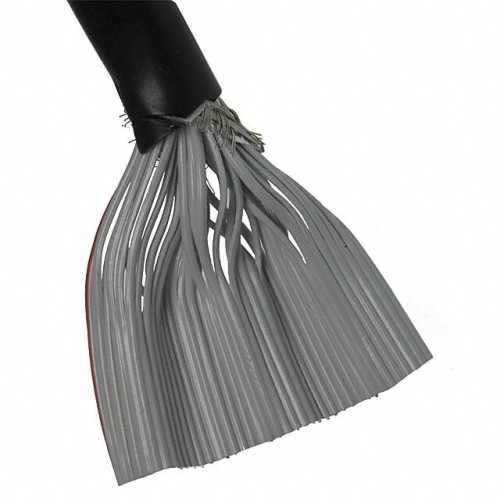 CBL RIBN 40COND 0.05 BLACK 10'