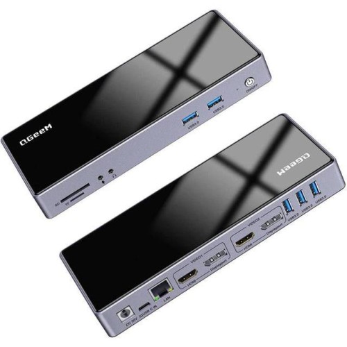 5 USB 3.0, 2 HDMI, 2 DP, SD, TF,