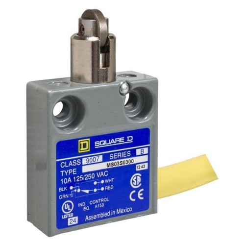 LIMIT SWITCH, 9007MS, MINIATURE,
