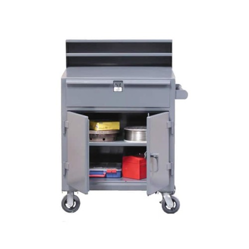 MOBILE SHOP DESK, 36"W X 28"D X