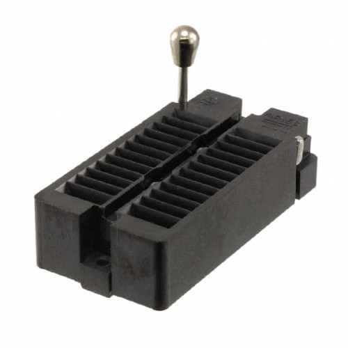 CONN IC DIP SOCKET ZIF 24POS