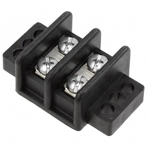 CONN BARRIER STRIP 2CIRC 0.562"