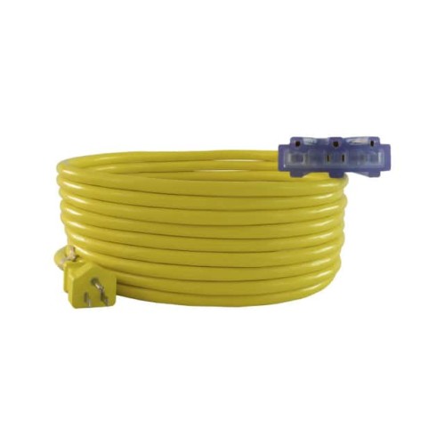 CORD 12AWG NEMA5-15P-5-15R 50'