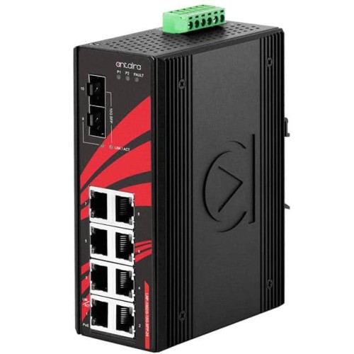 10-PORT INDUSTRIAL GIGABIT POE+