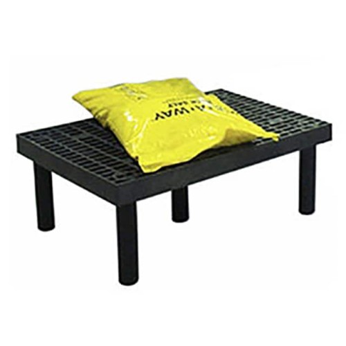 PLASTIC DUNNAGE RACK W/VENTED TO