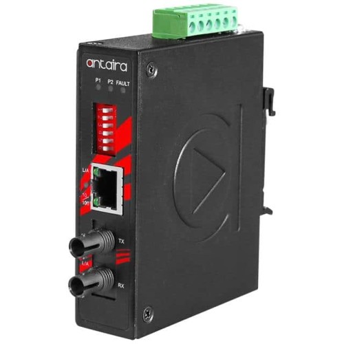 COMPACT 10/100TX TO 100FX INDUST