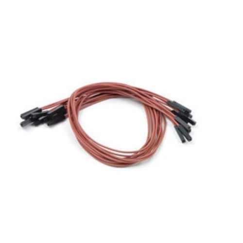 JMPR WIRE 10-PACK F-F 12" BROWN
