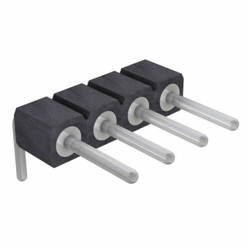 CONN HEADER R/A 4POS 2.54MM