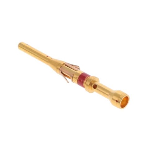 CONN PIN 22AWG GOLD CRIMP