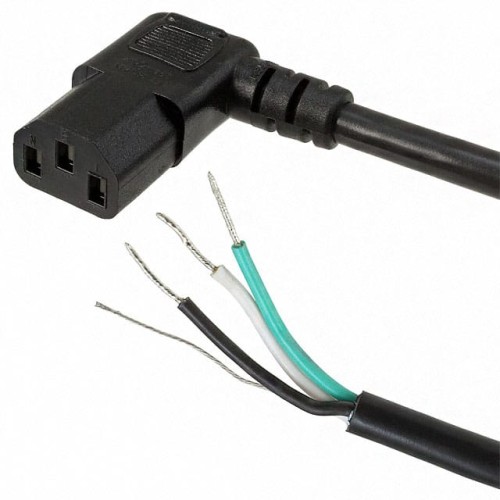 CORD 18AWG IEC320C13 - CBL 6.56'