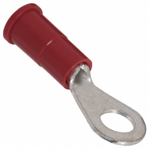 CONN RING CIRC 18-22AWG #8 CRIMP