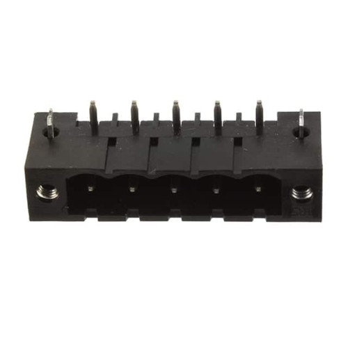 CONN HEADER R/A 5POS 5.08MM