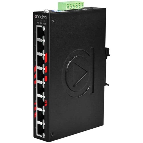 8-PORT INDUSTRIAL GIGABIT POE+ U
