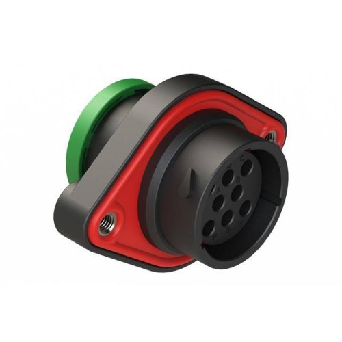 8 POSITION PANEL MOUNT RECEPTACL