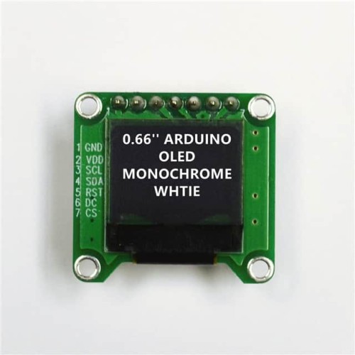 0.66'' ARDUINO OLED WHITE 64X48