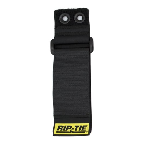 HOOK&LOOP TIE BLK 1.333' 50PACK